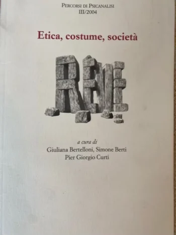 Etica, costume, società