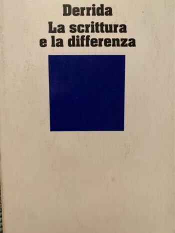 La scrittura e la differenza