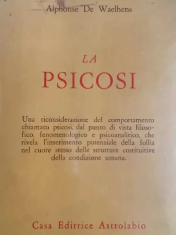 La psicosi. Saggio d'interpretazione analitica ed esistenziale